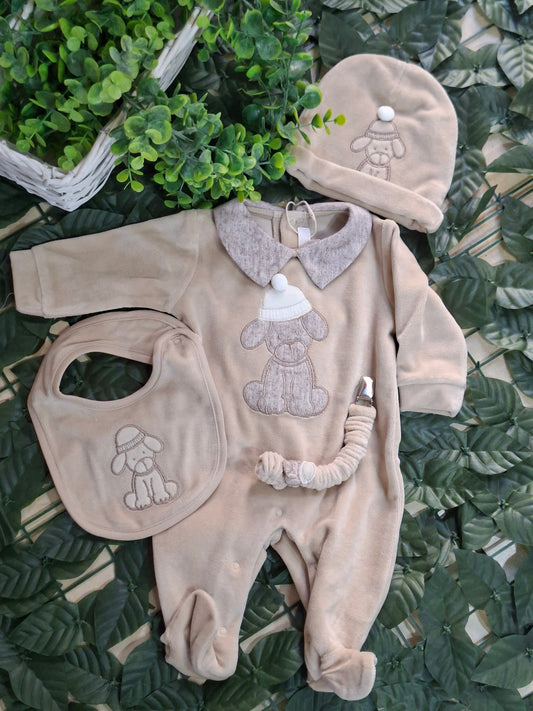 Tutina Set Ciniglia Sem